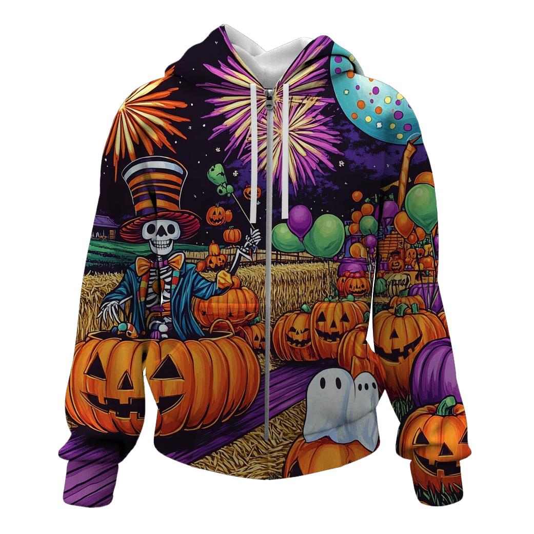 Haunted Harvest Carnival Parade pullover hoodies