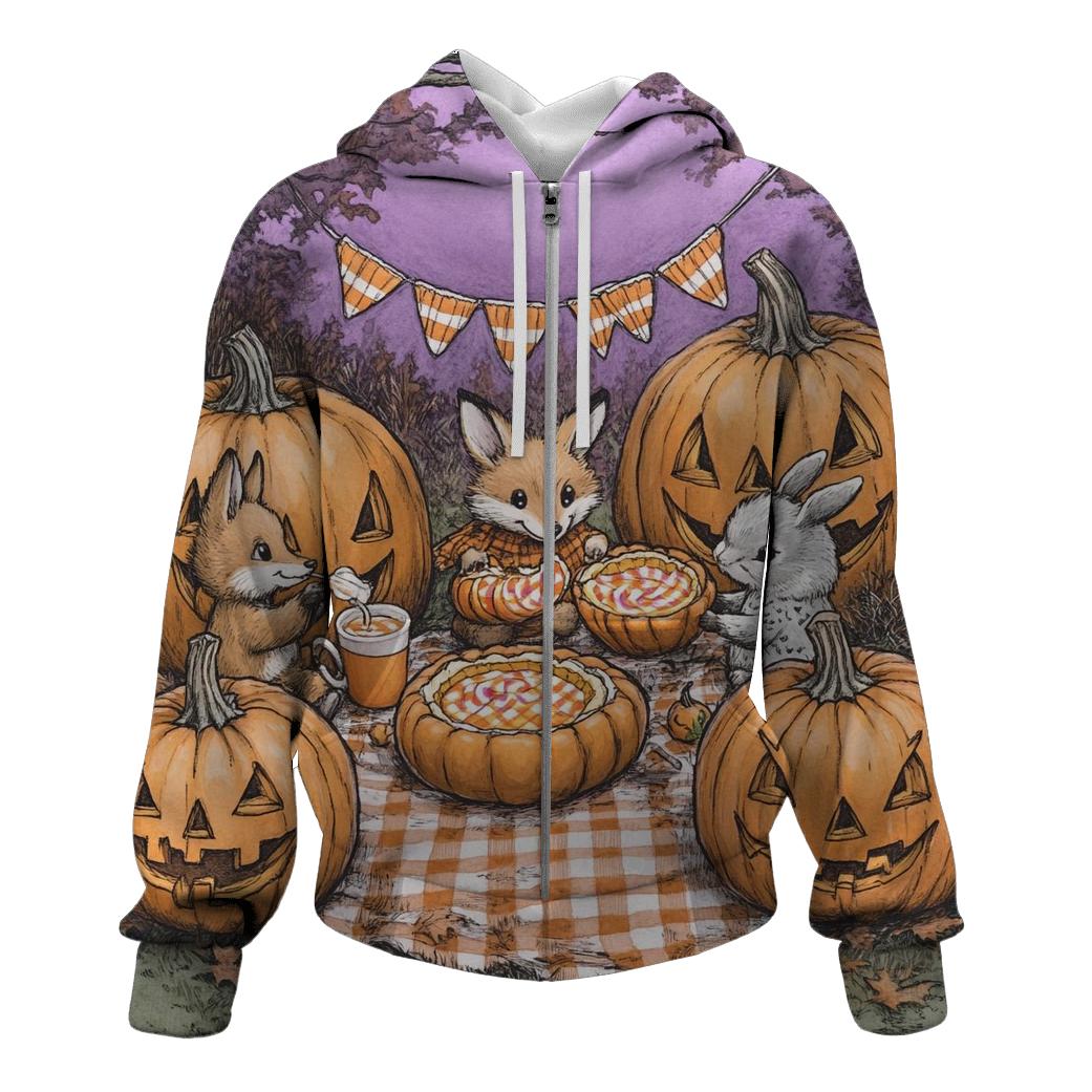 Pumpkin Patch Picnic Halloween Edition custom hoodies