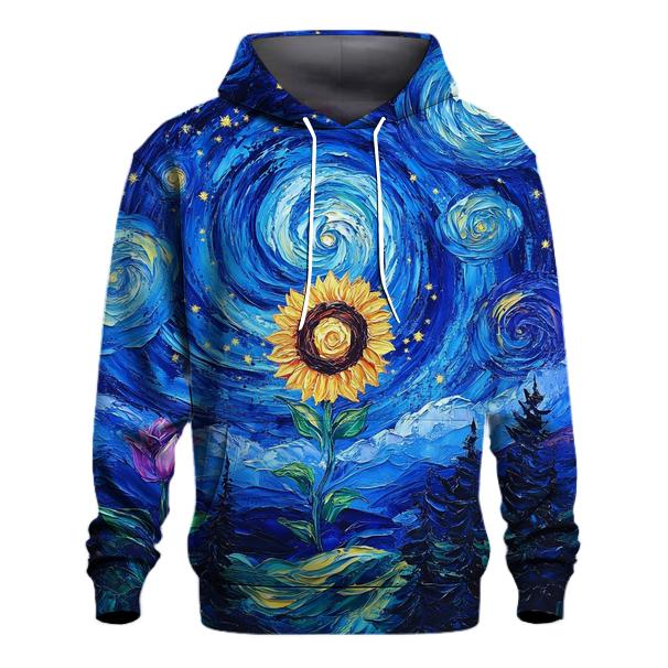 Van Gogh Inspired Nebula Garden hoodie styles