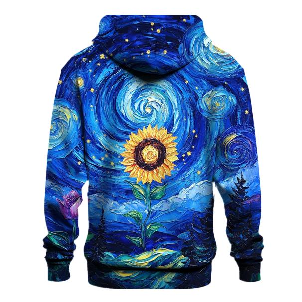 Van Gogh Inspired Nebula Garden hoodie styles