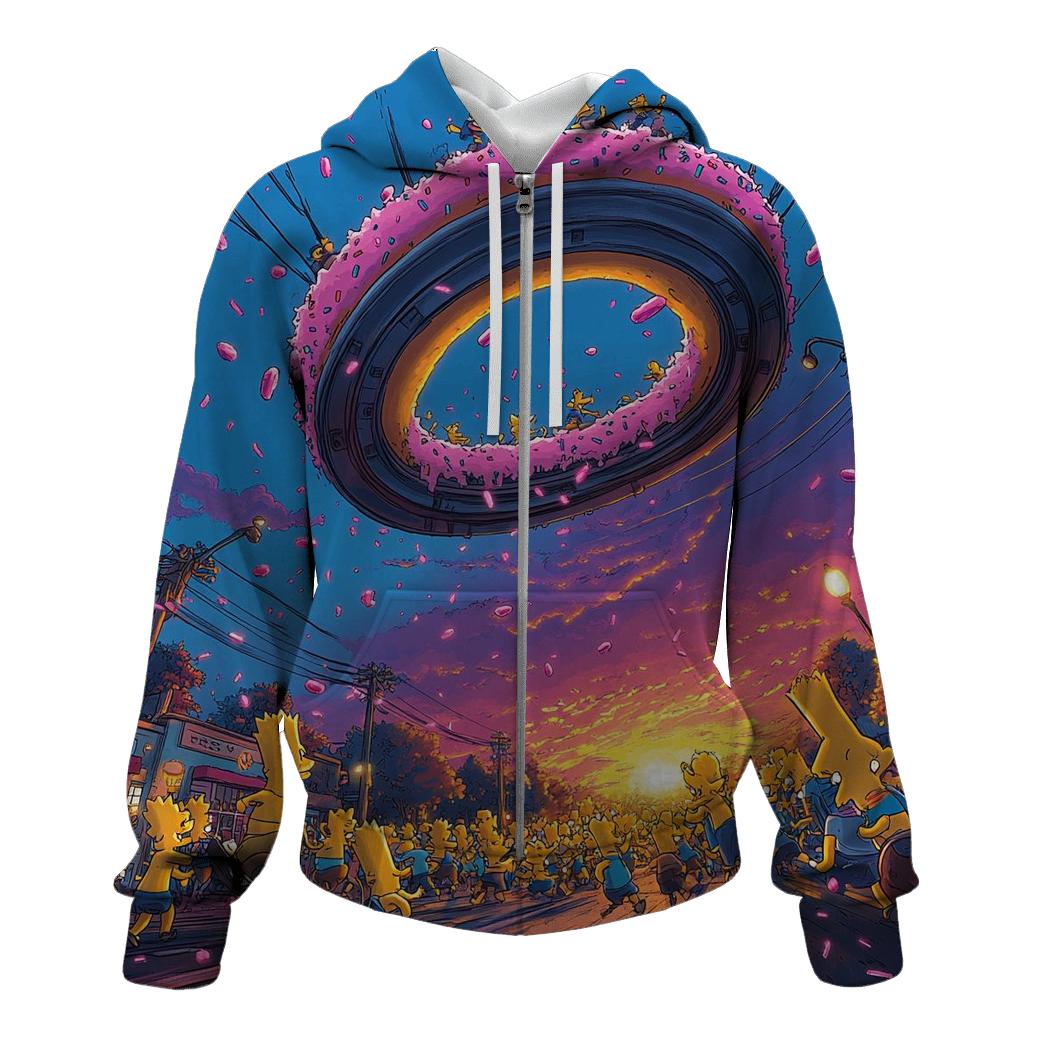 Springfield Sunset Mayhem Jam hoodie designs