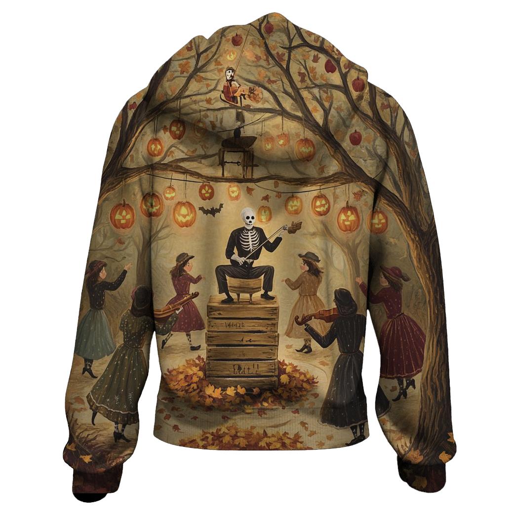 Harvest Dance In The Haunted Orchard graphic hoodies
