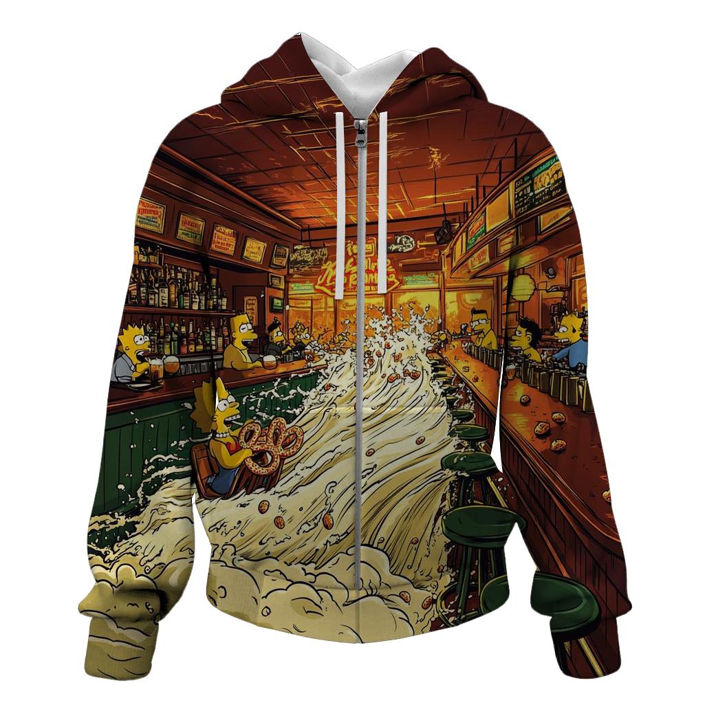 Moes Tavern Foam Storm designer hoodies