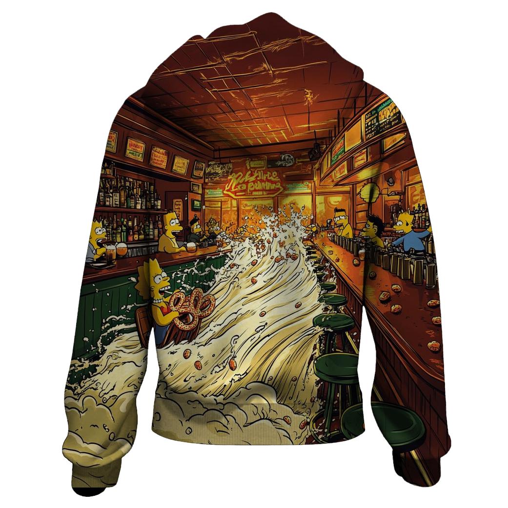 Moes Tavern Foam Storm designer hoodies
