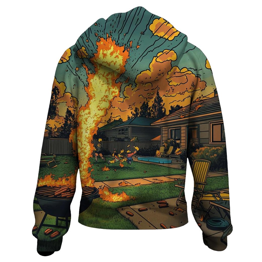 Suburban Barbecue Meltdown hoodie trends