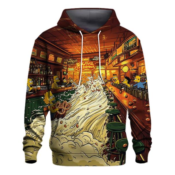 Moes Tavern Foam Storm heavyweight hoodies