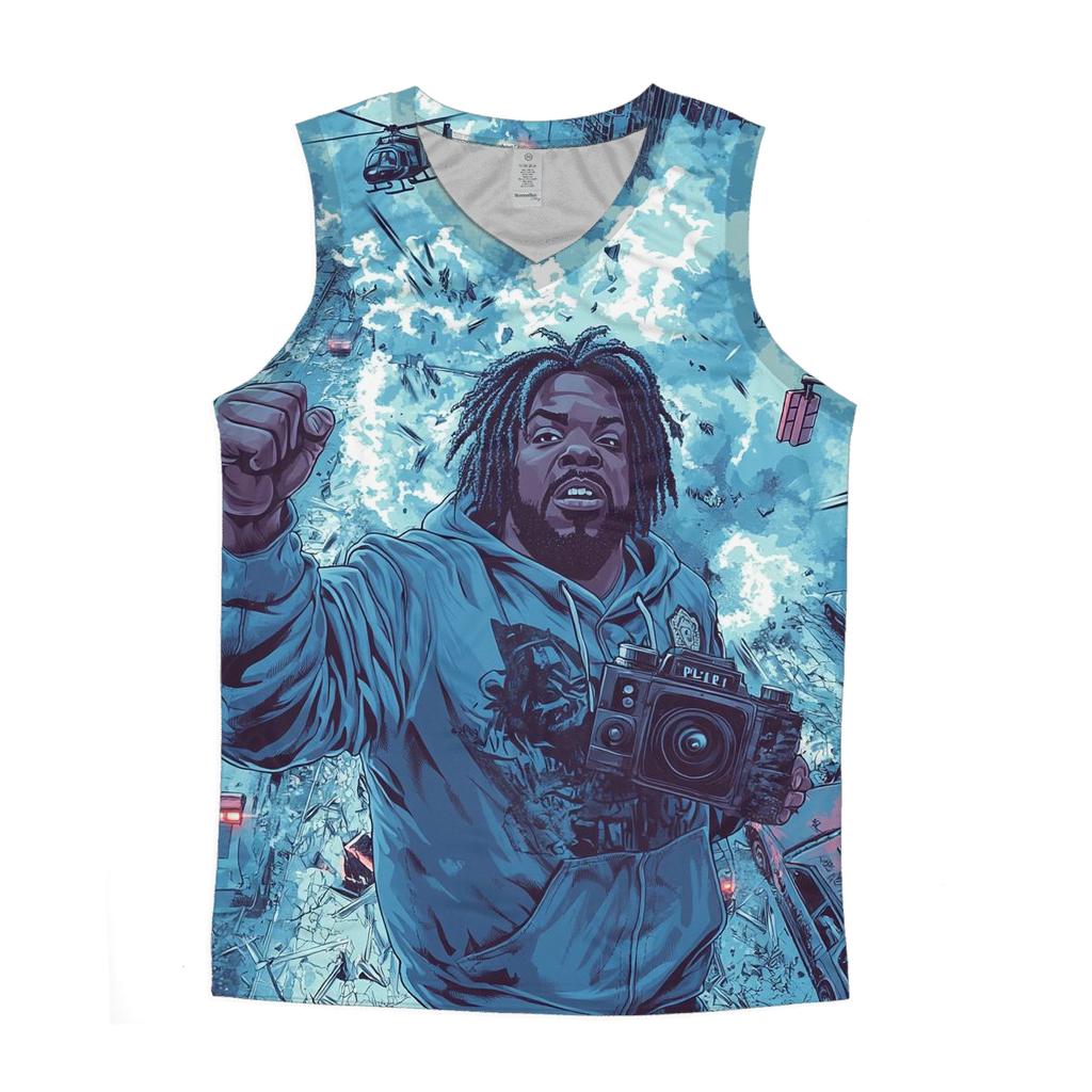 LA Riot Smoke And Ice sports performance tank tops