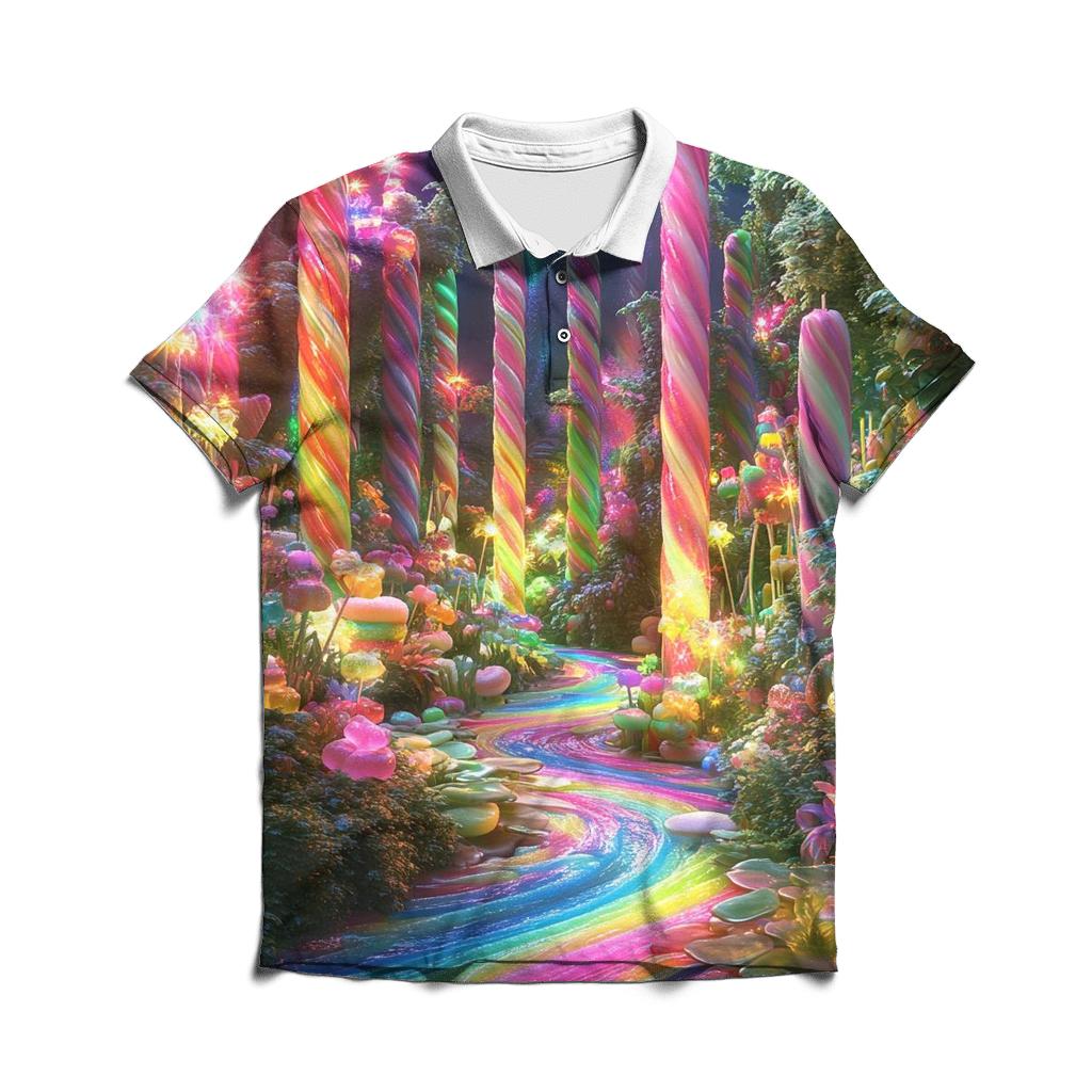 Lollipop Jungle Rave classic pique polos