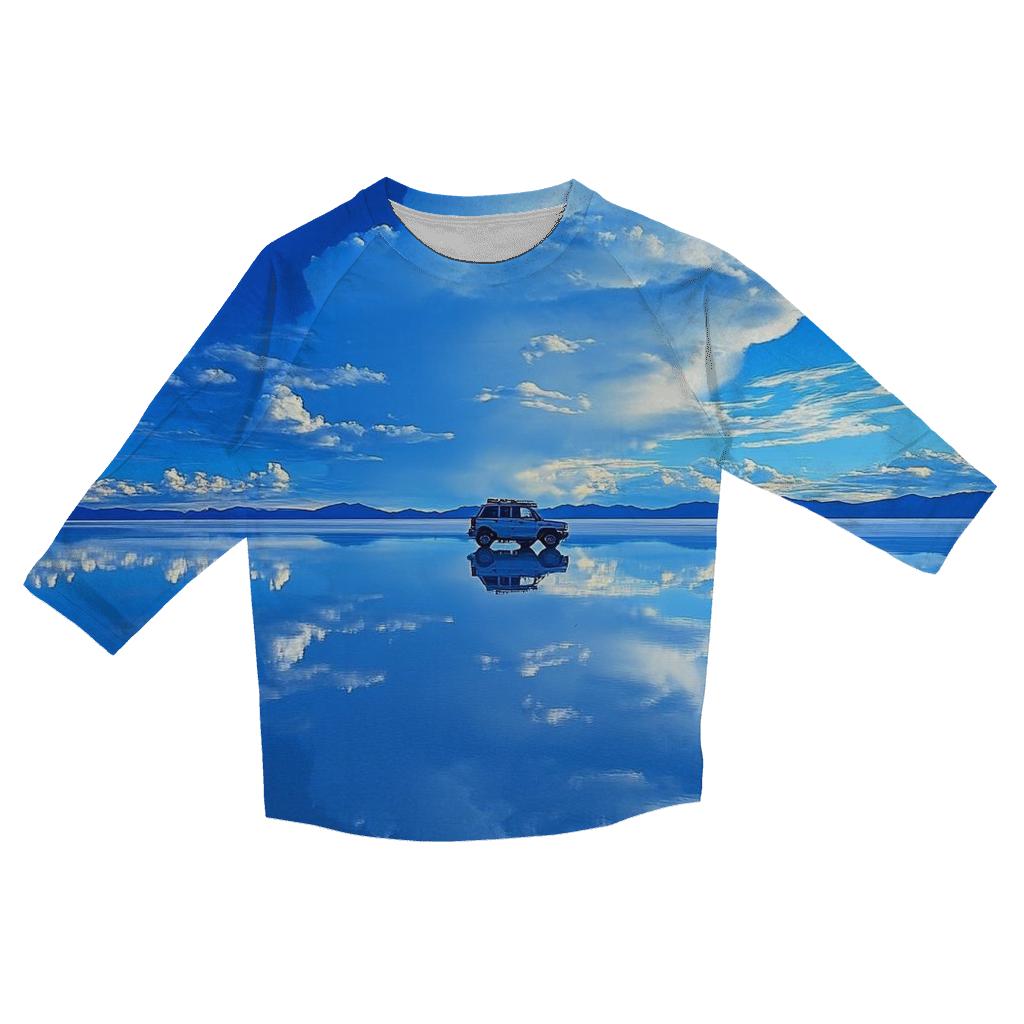 Salar De Uyuni Uyuni fashion 3/4 sleeve shirts