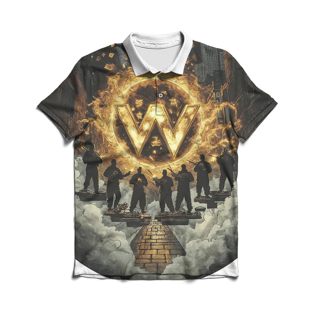 Shaolin Nine Chambers Galaxy casual sports polo shirts