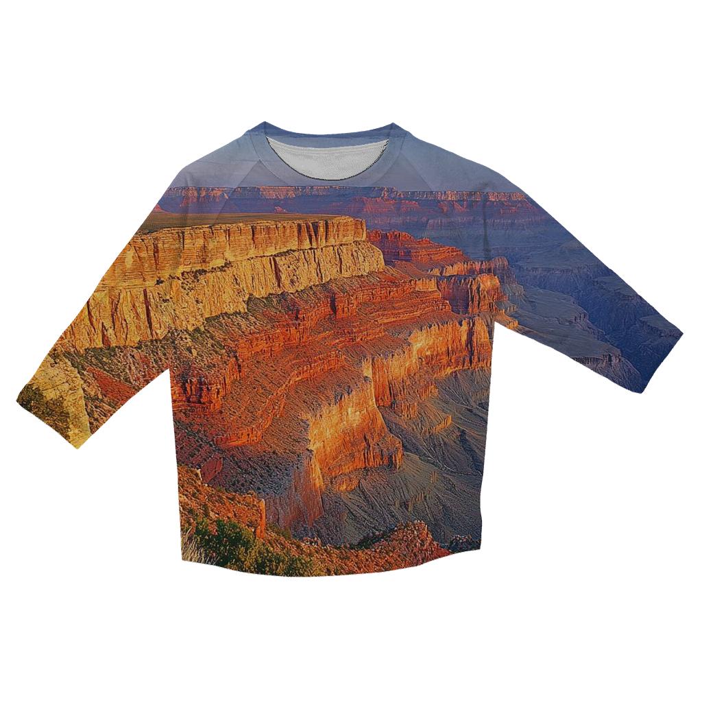 Grand Canyon Arizona fashion 3/4 sleeve shirts