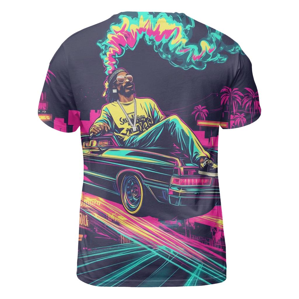 West Coast Neon Lowrider Dream designer pattern shirts