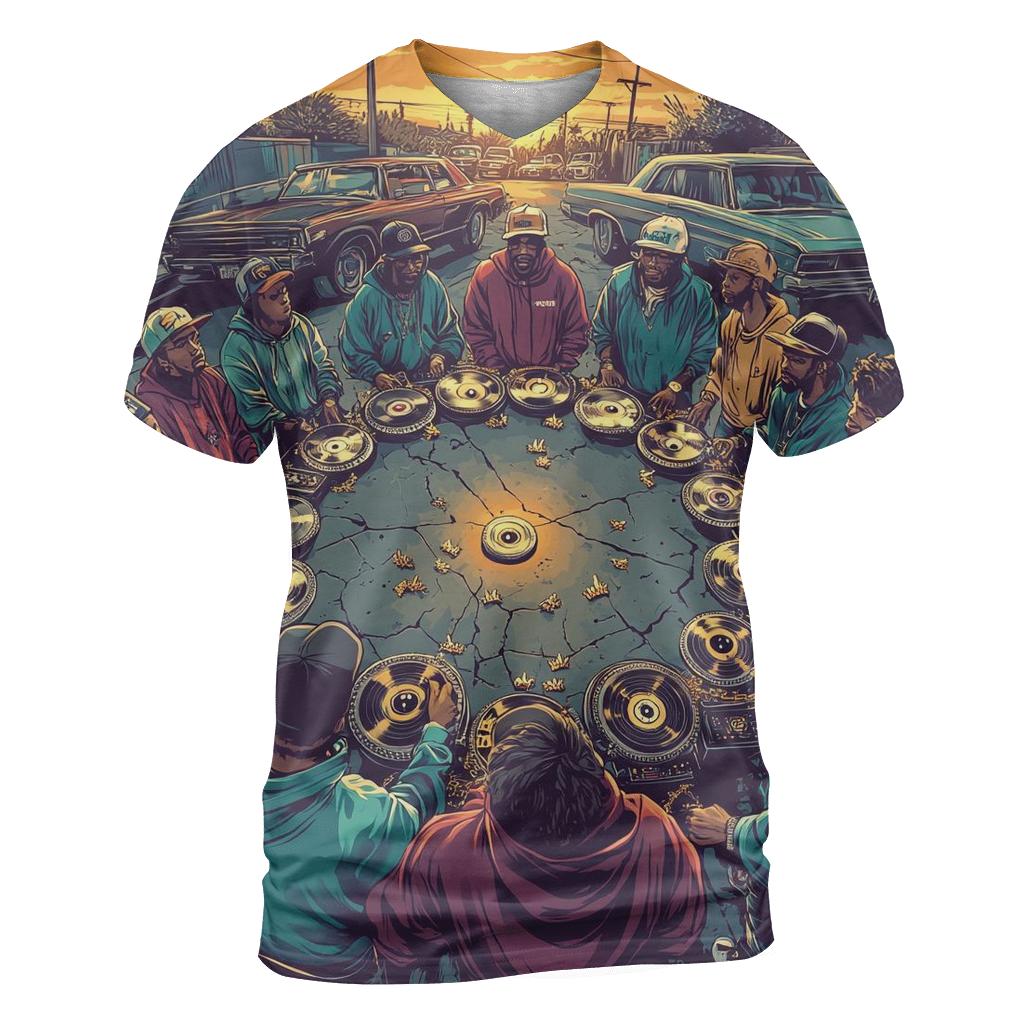 Compton Street Orbit Cipher designer pattern shirts