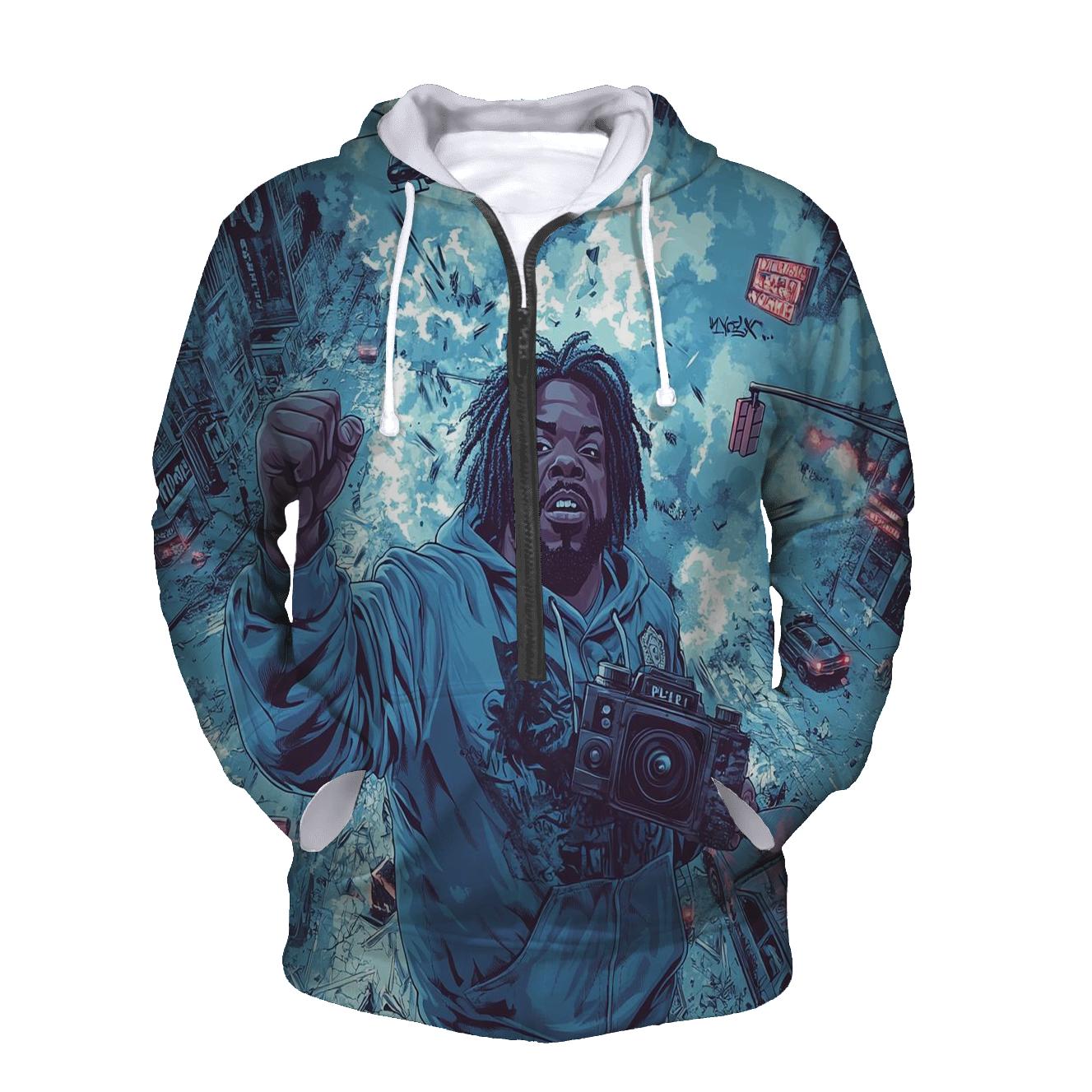 LA Riot Smoke And Ice pullover hoodies