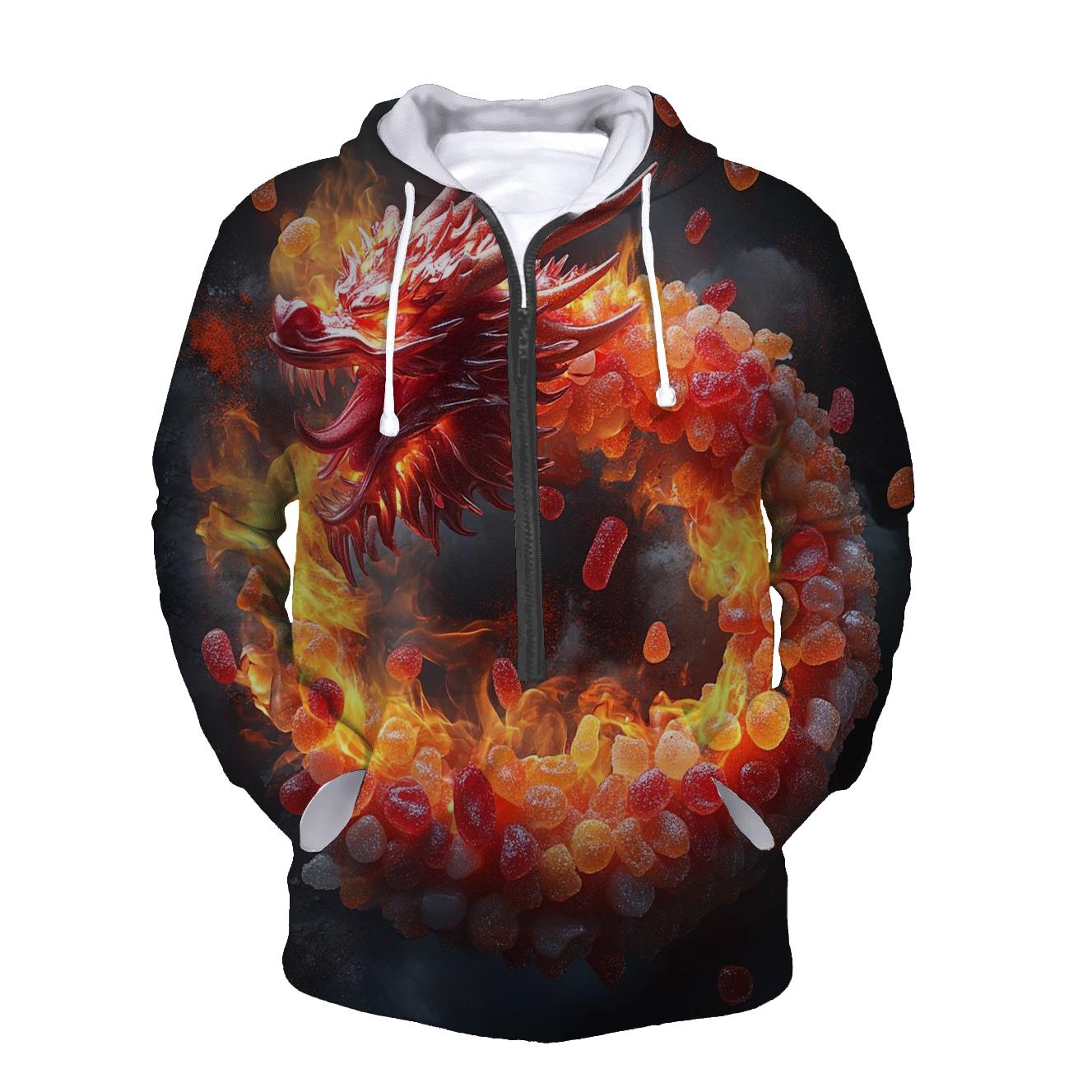 Spicy Candy Dragon Inferno lightweight hoodies