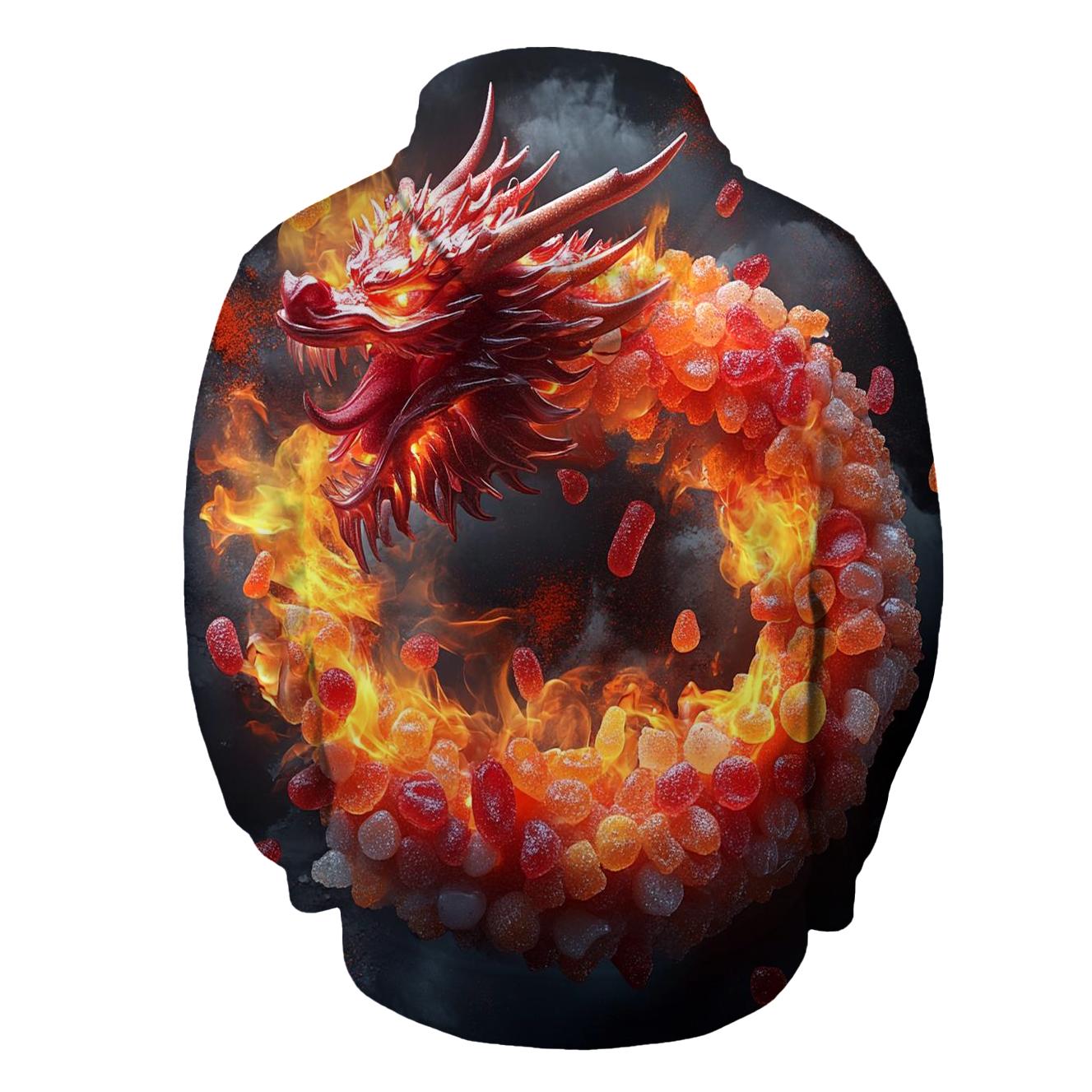 Spicy Candy Dragon Inferno lightweight hoodies
