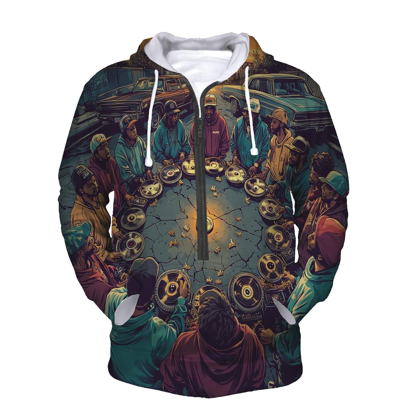 Compton Street Orbit Cipher pullover hoodies