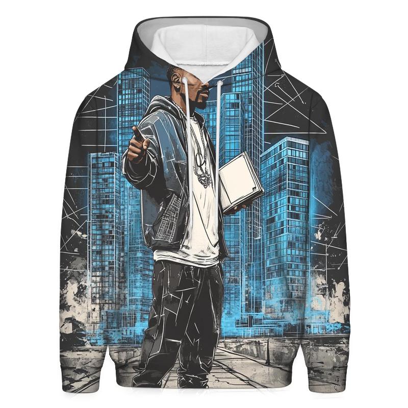 Queensbridge Blueprint Rhymes hoodie designs