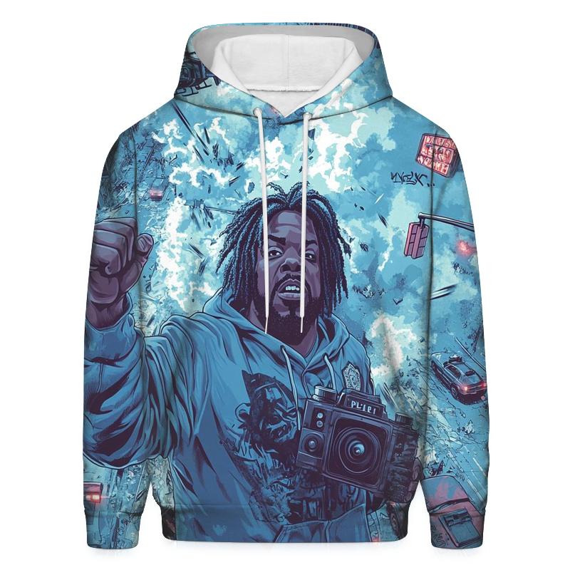 LA Riot Smoke And Ice zip-up hoodies