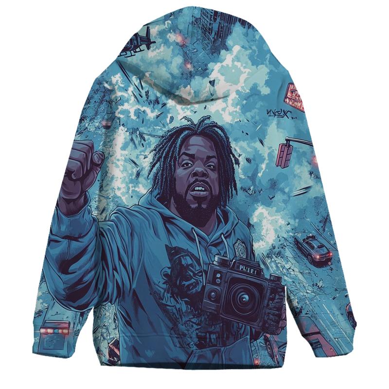 LA Riot Smoke And Ice zip-up hoodies