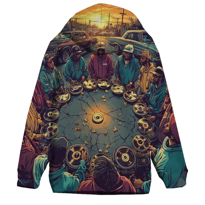 Compton Street Orbit Cipher custom hoodies