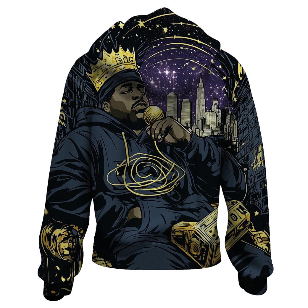 Cosmic Brooklyn Sky Flow embroidered hoodies
