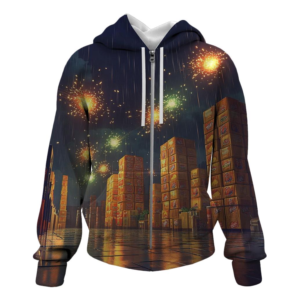 Soda Splash Meteor Shower pullover hoodies