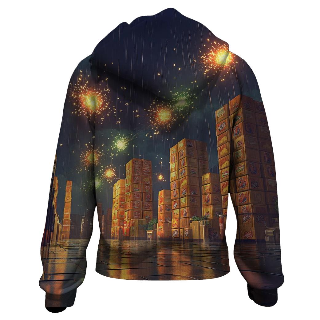 Soda Splash Meteor Shower pullover hoodies