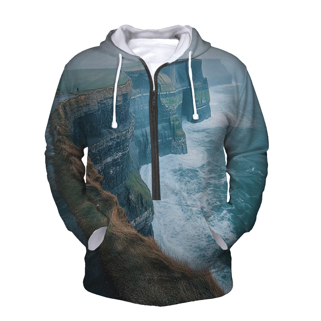 Cliffs Of Moher County Clare zip-up hoodies