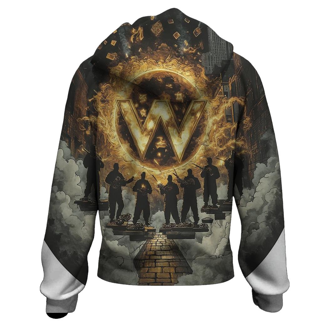Shaolin Nine Chambers Galaxy custom hoodies