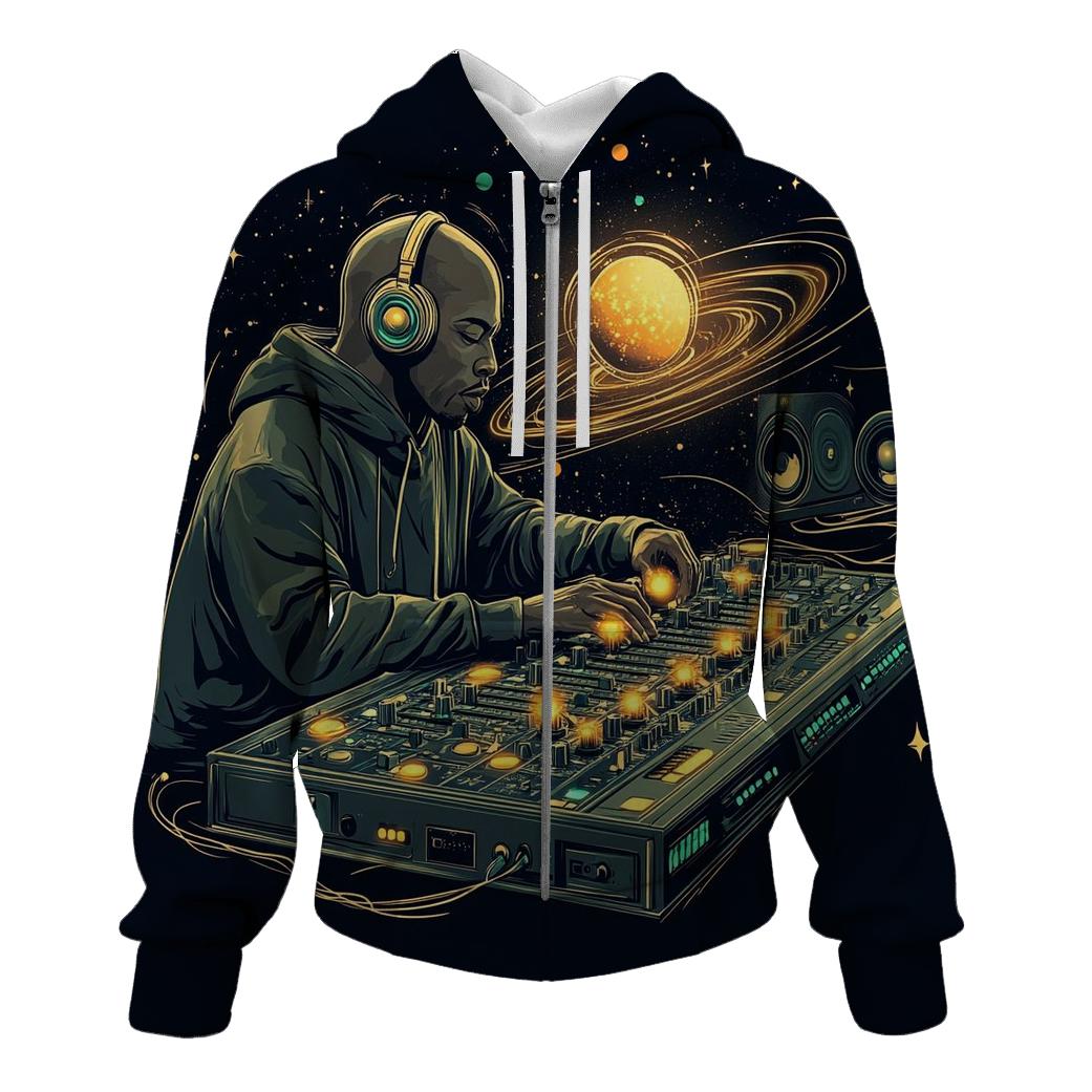 Chronic Studio Solar System custom hoodies