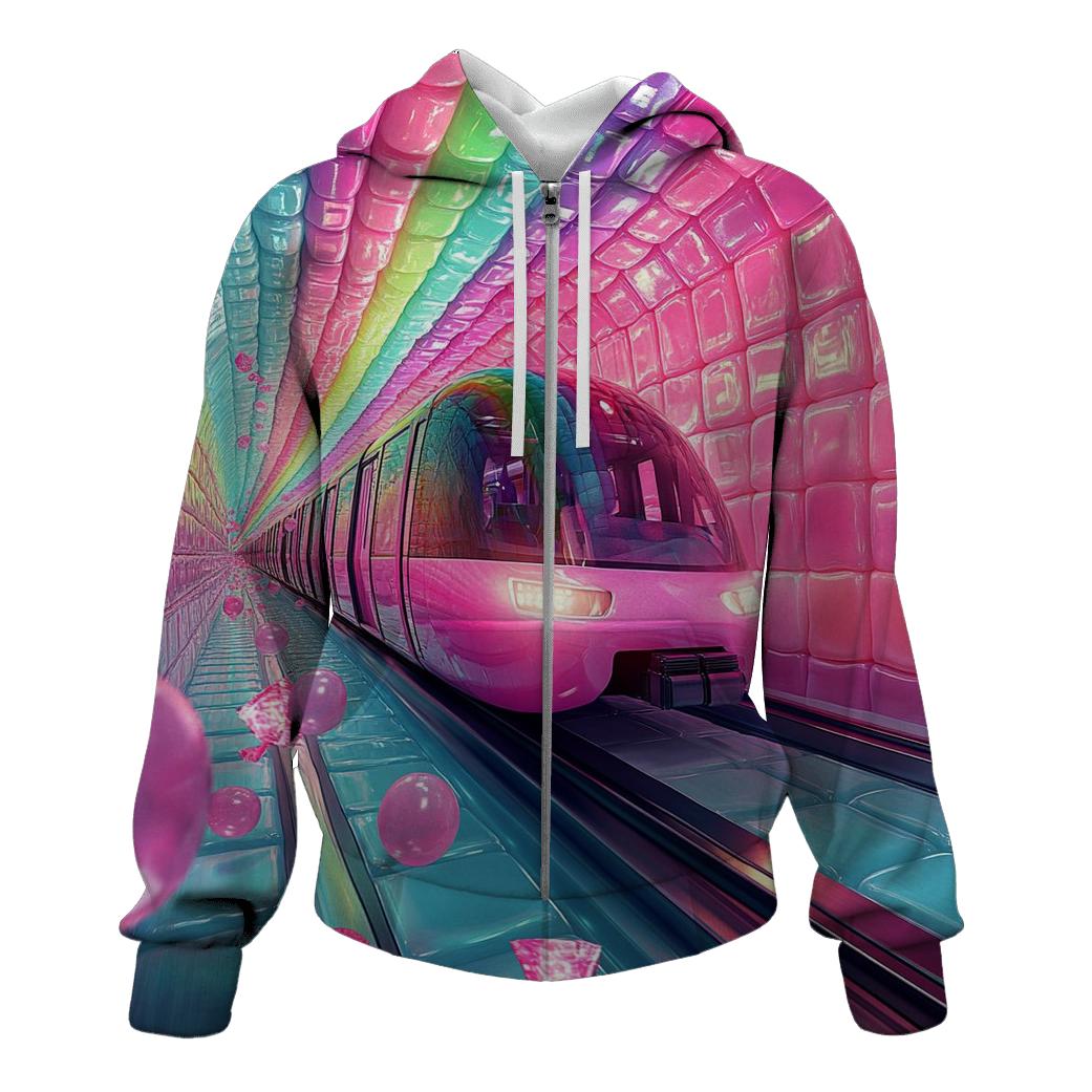Bubblegum Subway Rush pullover hoodies