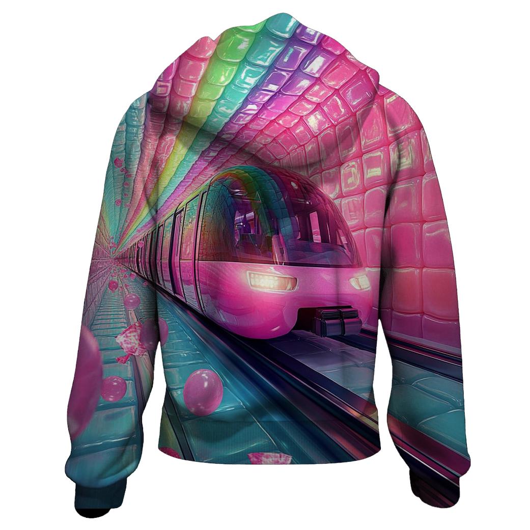 Bubblegum Subway Rush pullover hoodies