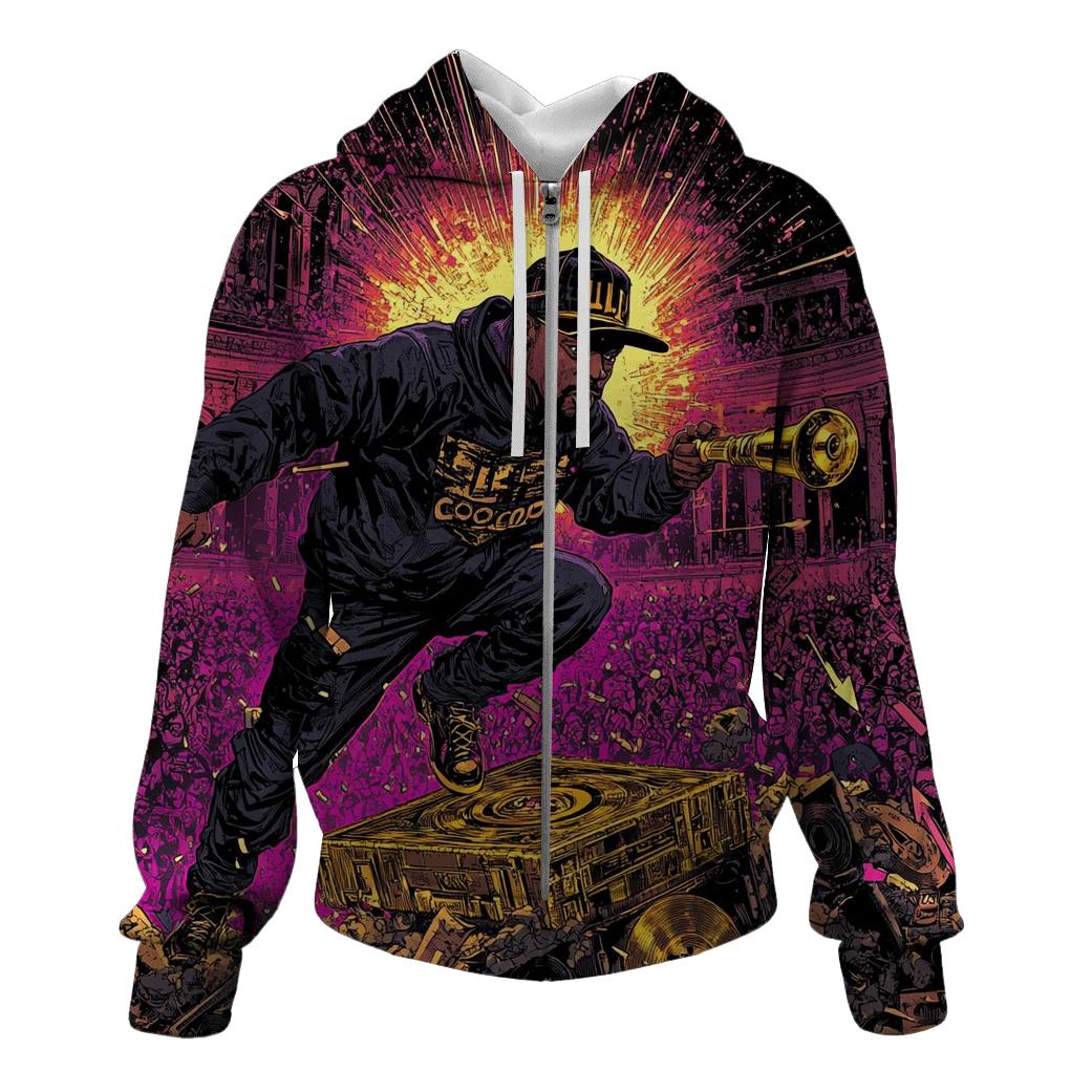 Golden Mic Coliseum Battle custom hoodies