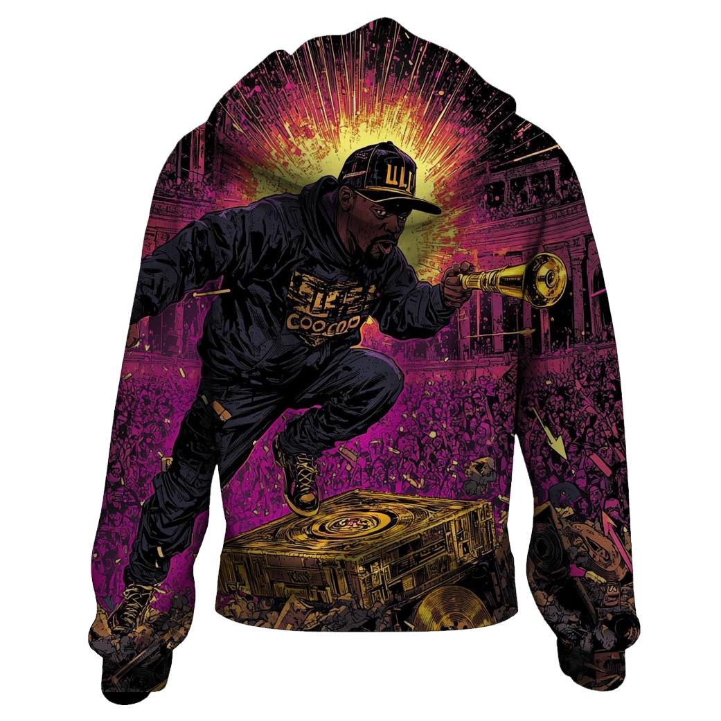 Golden Mic Coliseum Battle custom hoodies