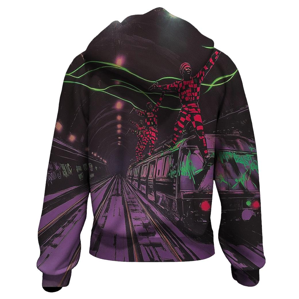 Tribe Midnight Metro Voyage embroidered hoodies