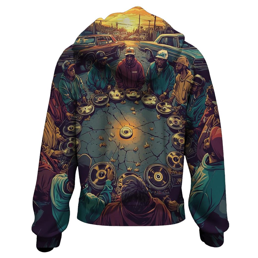 Compton Street Orbit Cipher lightweight hoodies