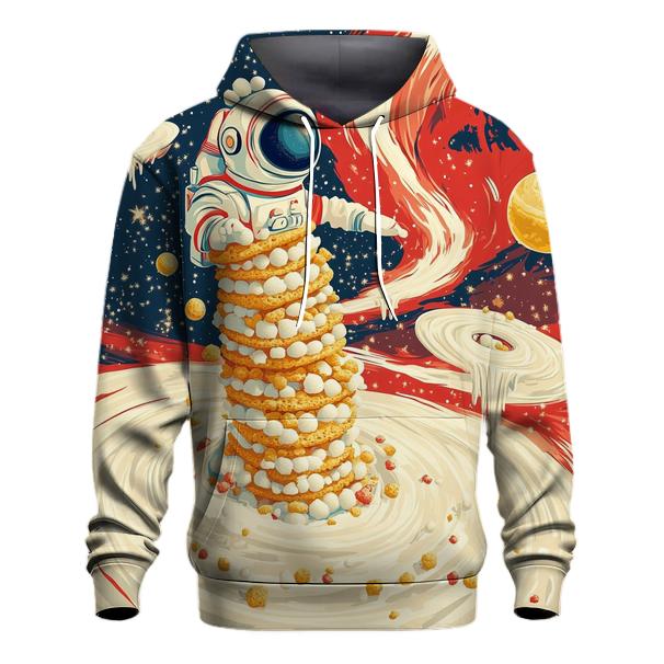 Retro Cereal Galaxy Drifter printed hoodies