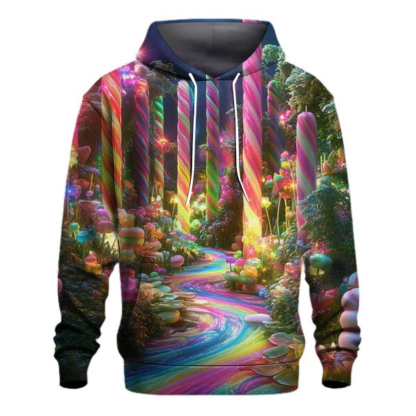 Lollipop Jungle Rave embroidered hoodies