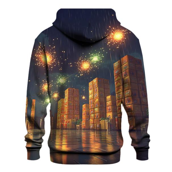 Soda Splash Meteor Shower embroidered hoodies