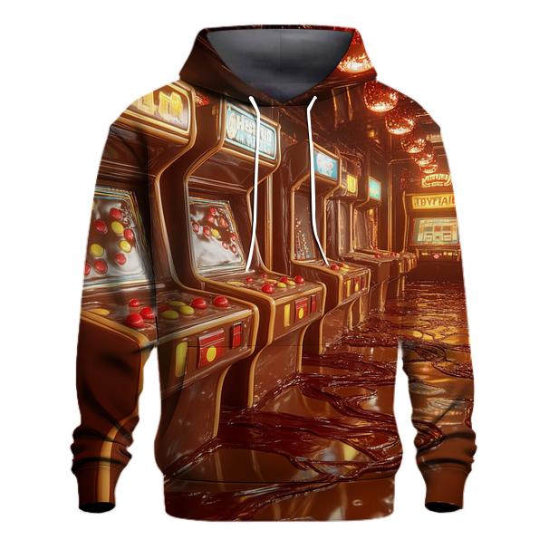 Chocolate Lava Arcade Night hoodies fashion