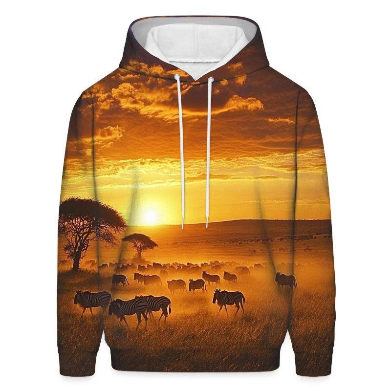 Serengeti National Park Arusha heavyweight hoodies