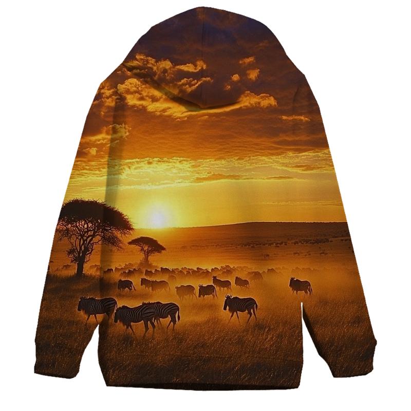 Serengeti National Park Arusha heavyweight hoodies