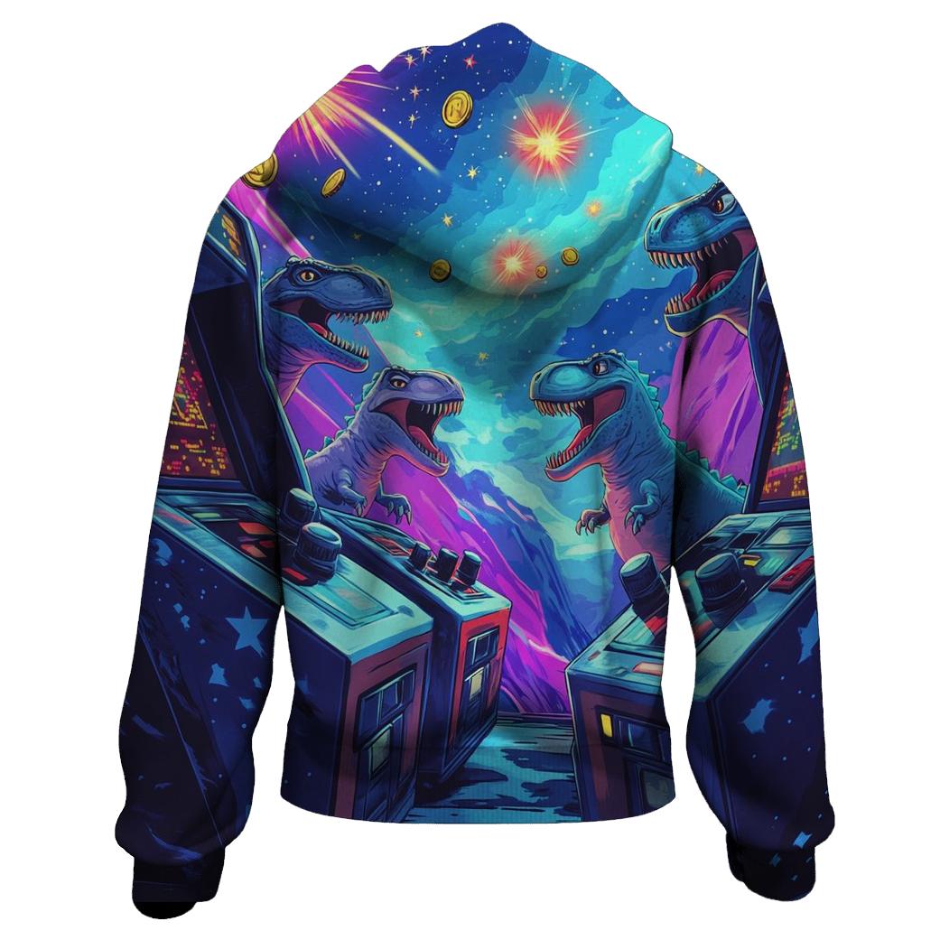 Arcade Dinosaurs Hyper Drive hoodie styles