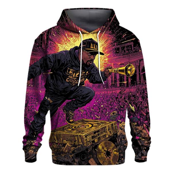 Golden Mic Coliseum Battle zip-up hoodies