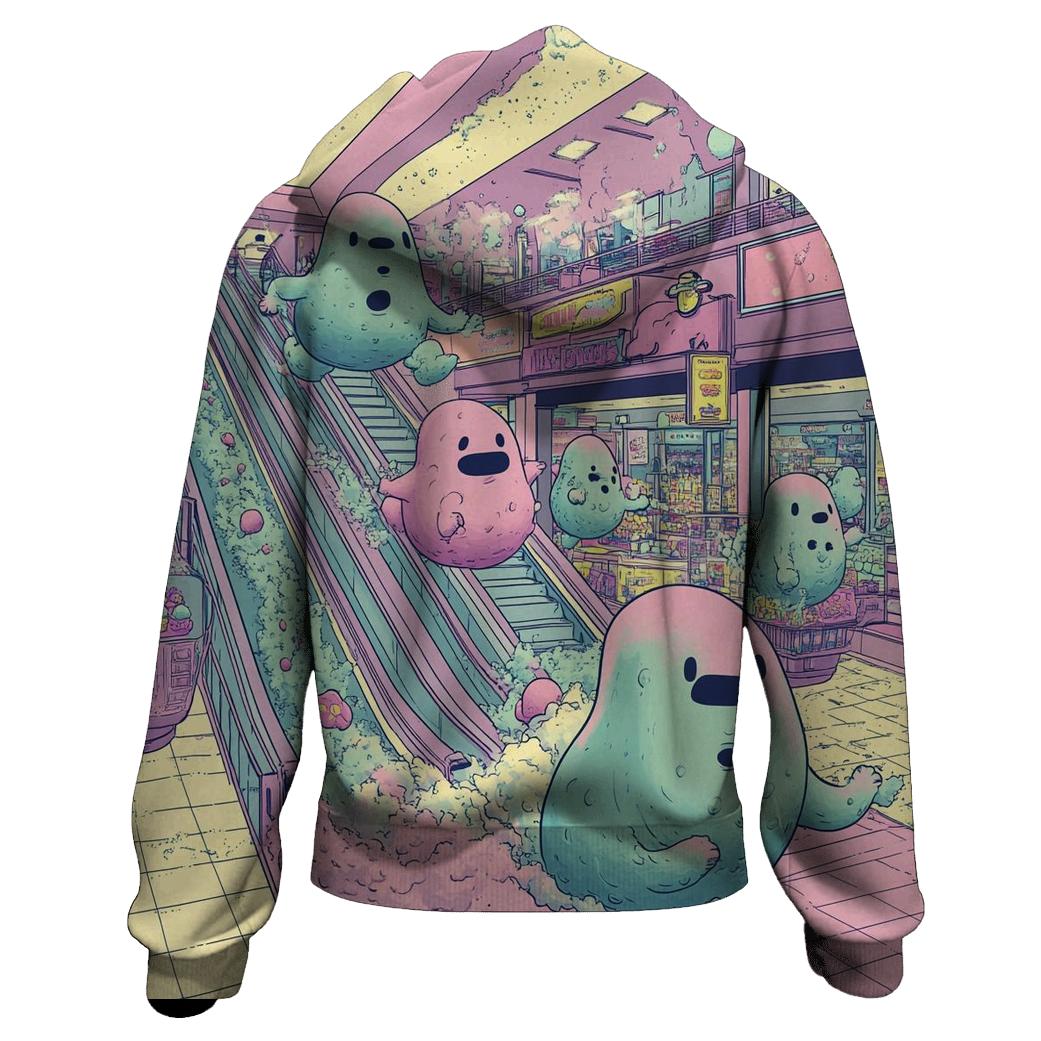 Bubblegum Monster Mall Mayhem custom hoodies