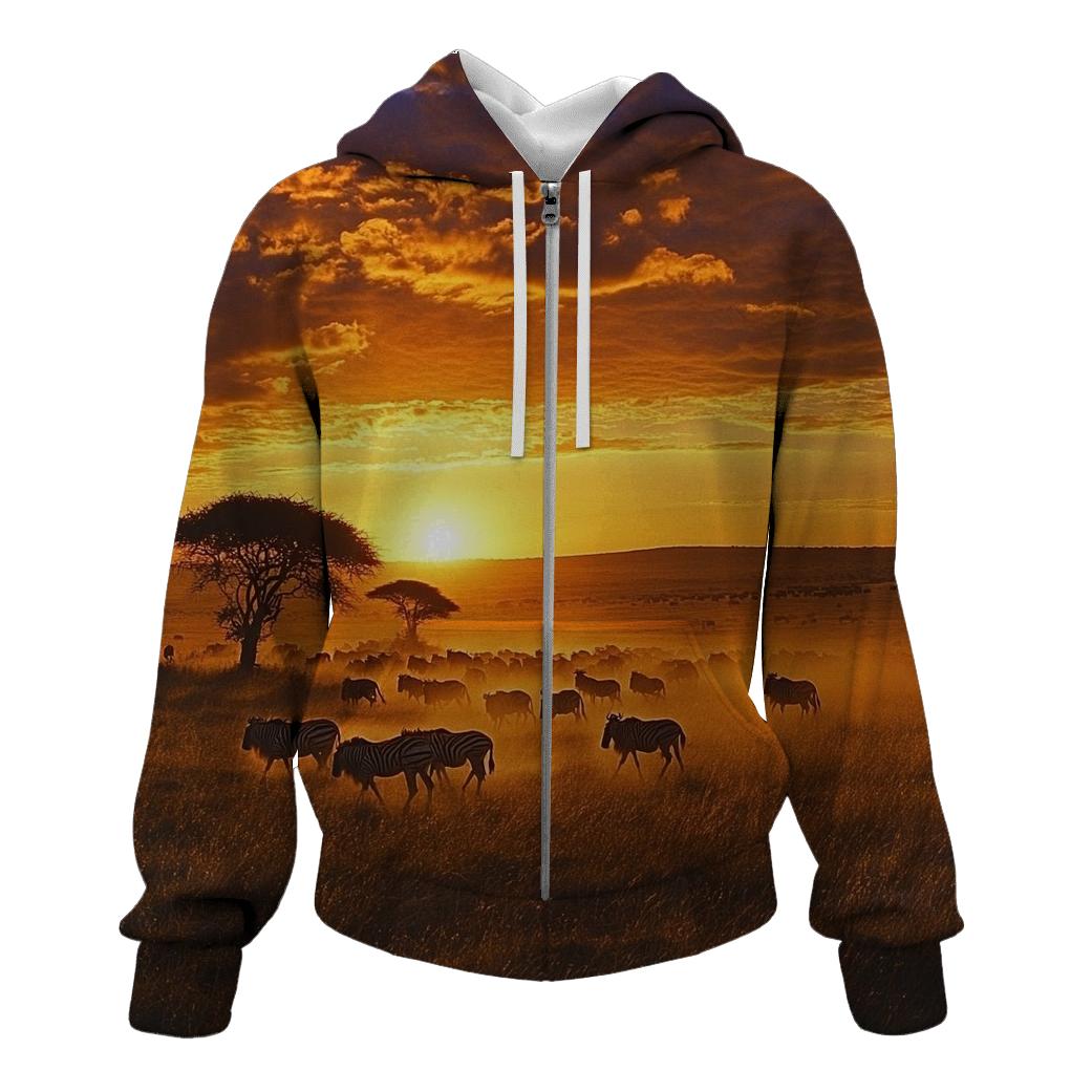 Serengeti National Park Arusha premium hoodies