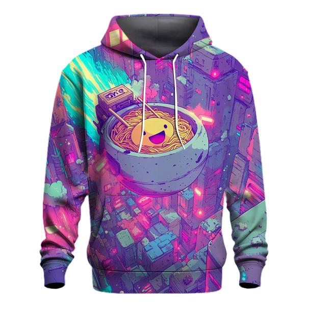 Midnight Noodle Space Delivery lightweight hoodies
