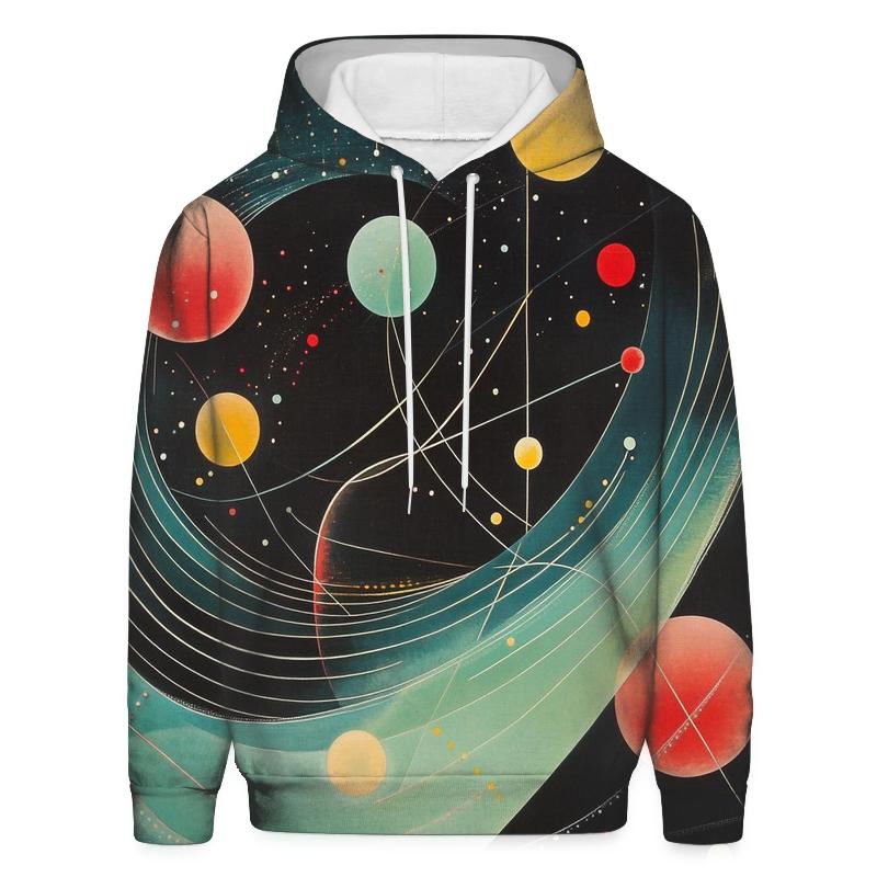 Wassily Kandinsky Inspired Cosmic Music Of Spheres hoodies fashion