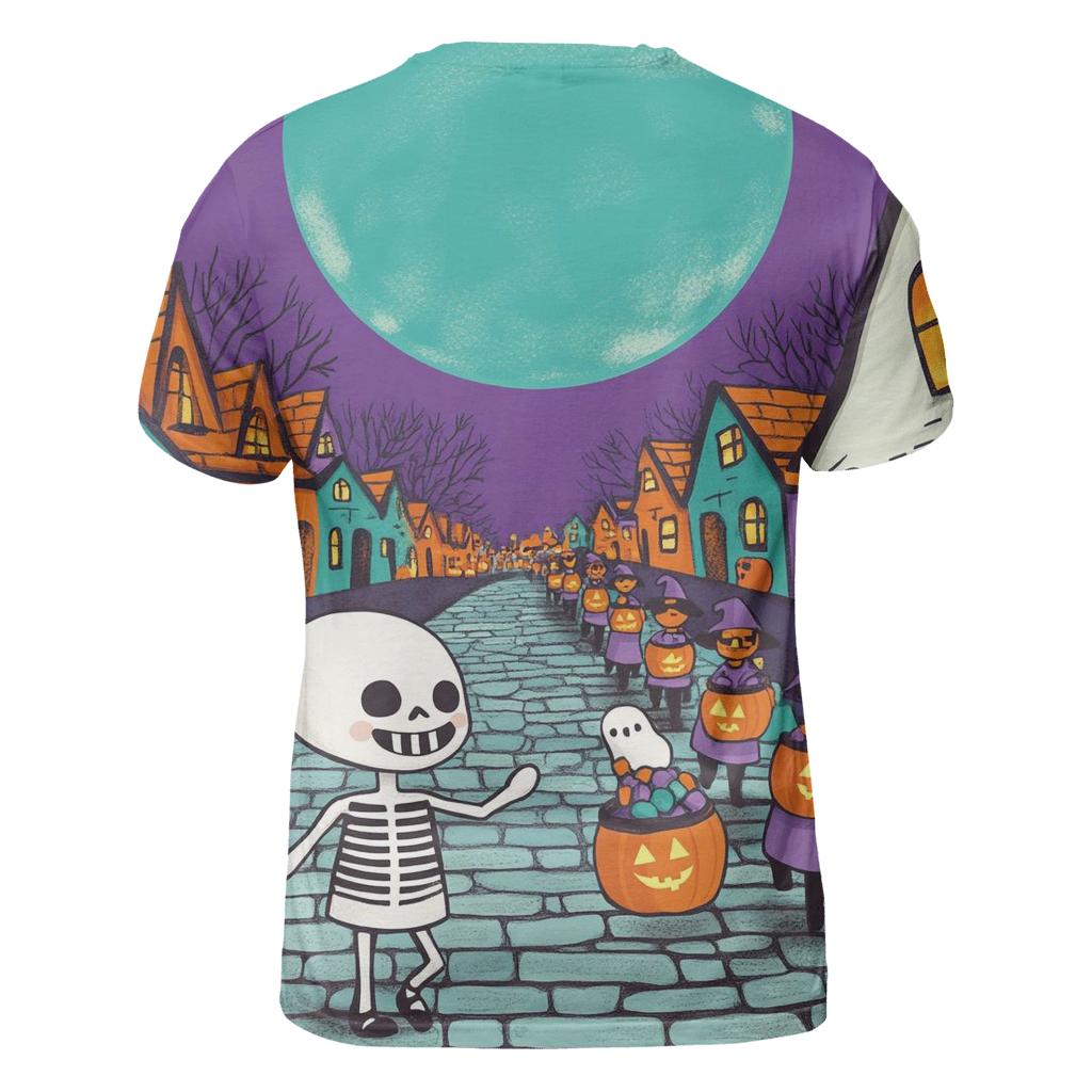 Halloween Moonlight Candy Parade unique graphic print tees